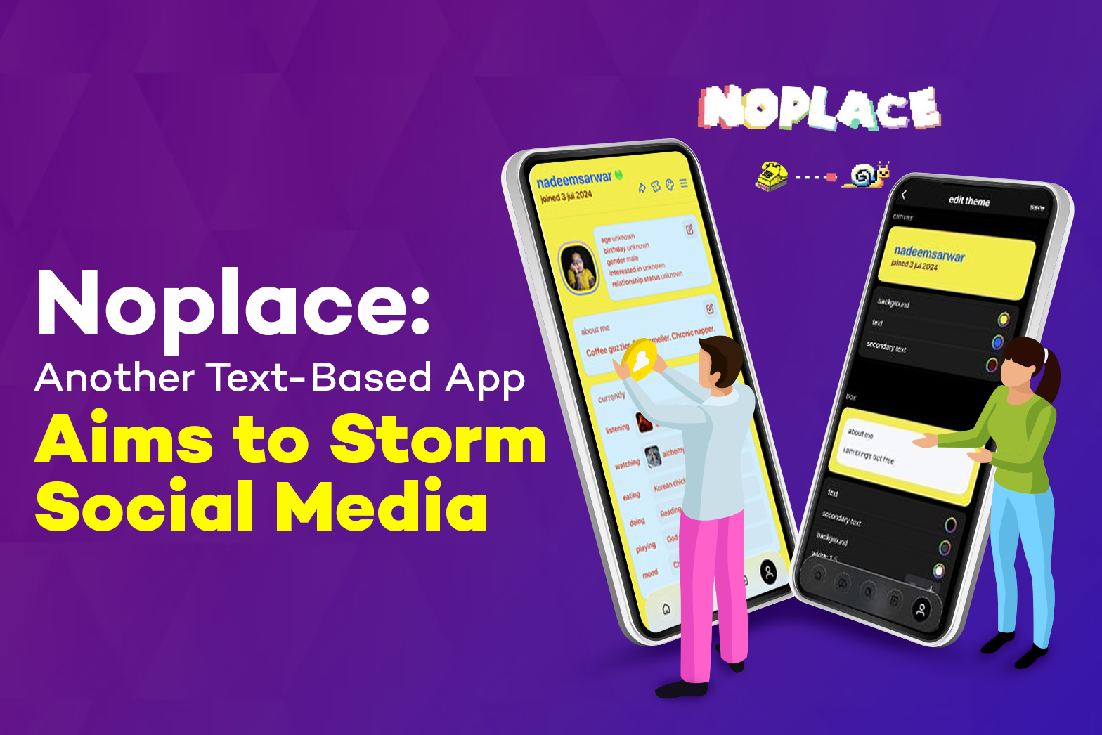 Noplace: Another Text-Based App Aims to Storm Social Media